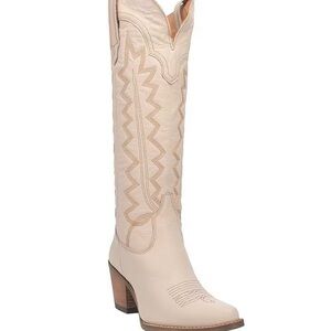 Dingo DI 936 Women's Sand Western Leather Cowboy Boots